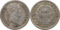 FRANCE 1/2 DEMI FRANC Napoleon I. (1804-1814, 1815) -