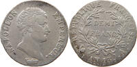 FRANCE 1/2 DEMI FRANC Napoleon I. (1804-1814, 1815) -