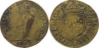 FRANCE JETON Louis XIV. (1643–1715) JETON 1562 PIETATE ET IVSTITIA -