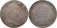 FRANCE JETON LOUIS XV. (1715–1774) SILVER JETON ACADEMIE FRANCAISE 1770 -
