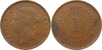 STRAITS SETTLEMENTS CENT Victoria 1837-1901 -