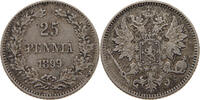 FINLAND 25 PENNIA Alexander III (1881-1894) -