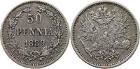 FINLAND 50 PENNIA Alexander III (1881-1894) -