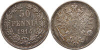 FINLAND 50 PENNIA Nikolaus II. (1894-1917) -