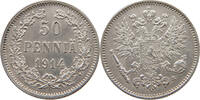 FINLAND 50 PENNIA Nikolaus II. (1894-1917) -