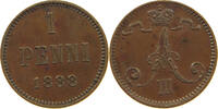 FINLAND PENNI Alexander III (1881-1894) -