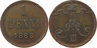 FINLAND PENNI Alexander III (1881-1894) -