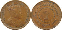 STRAITS SETTLEMENTS CENT Edward VII., 1901 - 1910 -