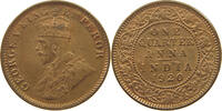 INDIA BRITISH 1/4 ANNA George V. (1910-1936) -