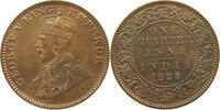 INDIA BRITISH 1/4 ANNA George V. (1910-1936) -