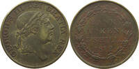 GREAT BRITAIN TOKEN 3 SHILLINGS GEORGE III. 1760-1820 3 SHILLINGS 1812 BRASS -
