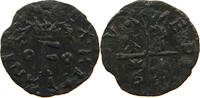 ITALY STATES MILANO QUATTRINO Filippo II di Spagna -
