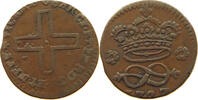 ITALY STATES SARDINIA 2 DENARI OFF-CENTER -