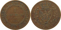 ITALY STATES SARDINIA CENTESIMO Carlo Felice 1821-1831 -