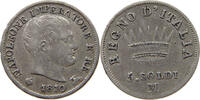 ITALY STATES NAPOLEON I. 5 SOLDI Napoleon I. (1804-1814, 1815) -