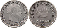ITALY STATES NAPOLEON I. 5 SOLDI Napoleon I. (1804-1814, 1815) -