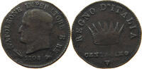 ITALY STATES NAPOLEON I. CENTESIMO Napoleon I. (1804-1814, 1815) -