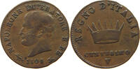 ITALY STATES NAPOLEON I. CENTESIMO Napoleon I. (1804-1814, 1815) -