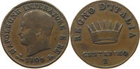 ITALY STATES NAPOLEON I. CENTESIMO Napoleon I. (1804-1814, 1815) -