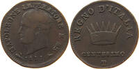 ITALY STATES NAPOLEON I. CENTESIMO Napoleon I. (1804-1814, 1815) -