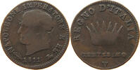 ITALY STATES NAPOLEON I. CENTESIMO Napoleon I. (1804-1814, 1815) DIE ERROR -