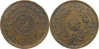 2 CENTESIMOS 1870 PARAGUAY  SS