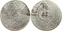 POLAND 30 GROSCHEN 1/3 TALER TYMF Johann Casimir 1649-1668 -