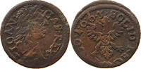 POLAND SOLIDUS Johann Casimir 1649-1668 DOUBLE STRUCK -