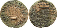 SPAIN 16 MARAVEDIS FELIPE IV. 1621-1665 -