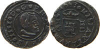 SPAIN 4 MARAVEDIS FELIPE IV. 1621-1665 -