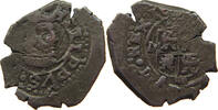 SPAIN 4 MARAVEDIS FELIPE IV. 1621-1665 -