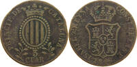 SPAIN 3 QUARTOS Isabell II. (1833–1868) CATALONIA -