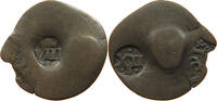 SPAIN 12 MARAVEDIS FELIPE IV. 1621-1665 -