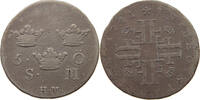 SWEDEN 5 ORE Friedrich I. (1720-1751) -