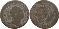 BAYERN KREUZER Maximilian I. Joseph (1806-1825) DEZENTRIERT -
