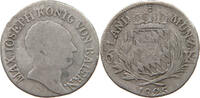 BAYERN 6 KREUZER Maximilian I. Joseph (1806-1825) -