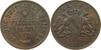 Baden Kreuzer Friedrich I. 1852-1907. -