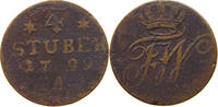 PREUSSEN 1/4 STUBER Friedrich Wilhelm III. (1797-1840) -