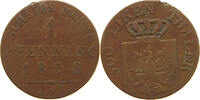 PREUSSEN PFENNIG 1838 A Friedrich Wilhelm III. (1797-1840) S 7.81 £  +  5.20 £ shipping
