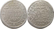 SACHSEN 1/12 TALER Johann Georg IV. (1691-1694) -