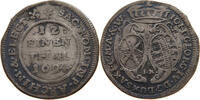 SACHSEN 1/12 TALER Johann Georg IV. (1691-1694) -