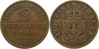 Preußen 2 Pfennig Friedrich Wilhelm IV. 1840-1861 -