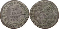 SACHSEN 1/24 TALER 1693 Johann Georg IV. (1691-1694) SS- 39.91 £  +  5.20 £ shipping