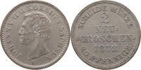 SACHSEN 2 GROSCHEN Johann (1854-1873) -