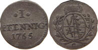 SACHSEN PFENNIG Xaver (1763-1768) -