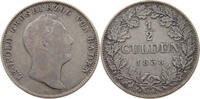 BADEN 1/2 GULDEN Leopold Großherzog (1830-1852) -