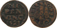 LÜNEBURG STADT 3 PFENNIG -