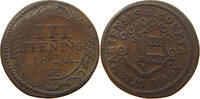 Wismar, Stadt 3 Pfennig -