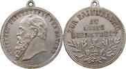 BAYERN MEDAILLE LUITPOLD PRINZEGENT VON BAYERN , ZUR ERINNERUNG AN MEINE DIENSTZEIT -