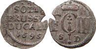 Brandenburg-Preußen Schilling Friedrich III. 1688-1701 -